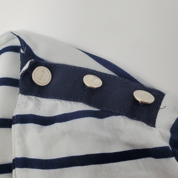 ZARA- Nautical Blouse- Women's- Size Small - Picture 5 of 9